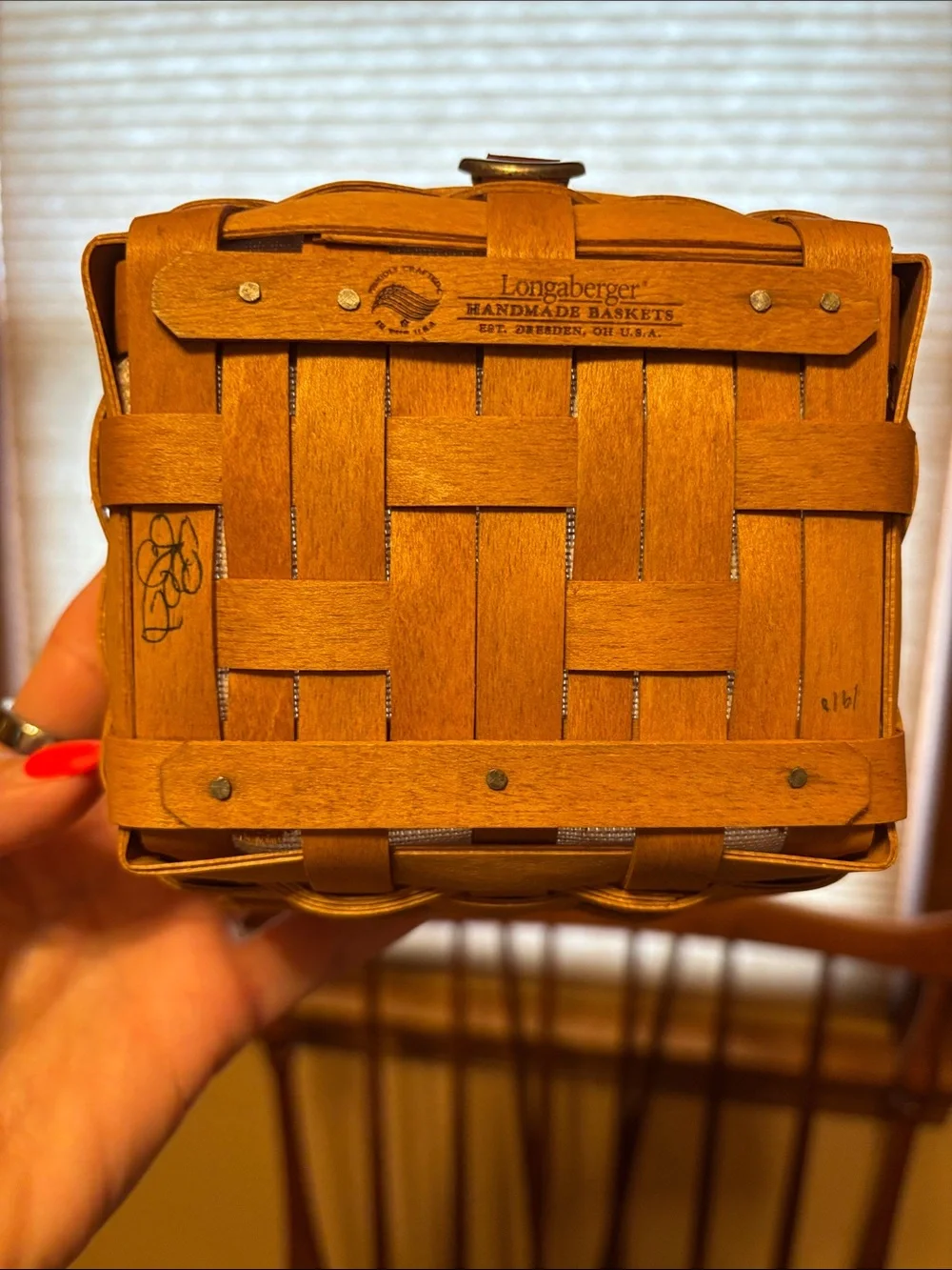 Longaberger Business Card Basket Set